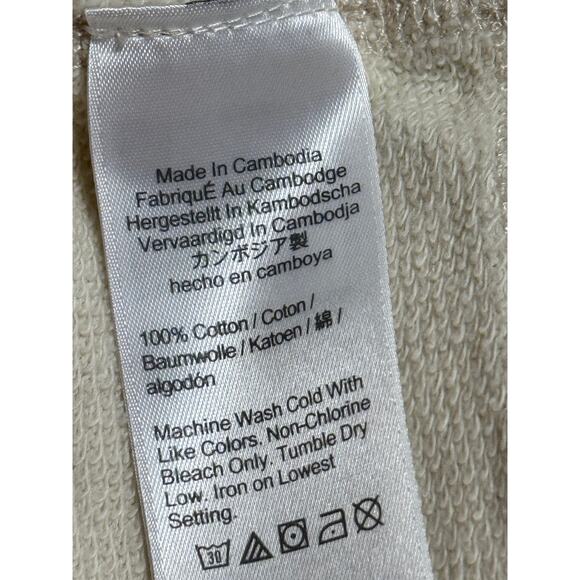 J. Crew Knit Goods French Terry Pocket Sweatshirt, size L - Picture 6 of 6